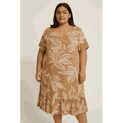 Vestido Folhagem do Sol - 002-VFS-MN - MANIA NACIONAL