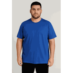camiseta básica azul mar - 09876-MN-AZ - MANIA NACIONAL