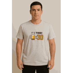  Camiseta It’s Time! Beer - 100001-ITB - MANIA NACIONAL