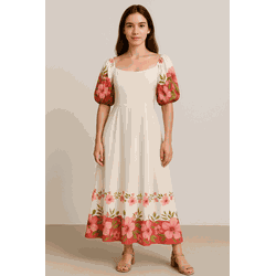 Vestido Romance Tropical - VRT001MN - MANIA NACIONAL
