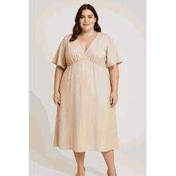 Vestido Harmonia Linho - VLH-829374 - MANIA NACIONAL