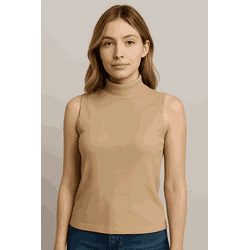 Blusa Bege Classic - 001BGCL-MN - MANIA NACIONAL