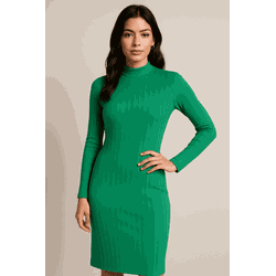  Vestido Verde Serena - VN-232501 - MANIA NACIONAL