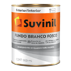 FUNDO FOSCO BRANCO 900ML SUVINIL - Marajá Tintas