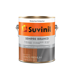 SUVINIL ESMALTE FOSCO SEMPRE BRANCO 3,6L - Marajá Tintas