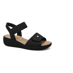 SANDALIA COMFORT FLEX PRETO 
