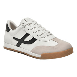 TENIS VIA MARTE GELO/MILK/PRETO - 155953 - MARCELUS CALCADOS