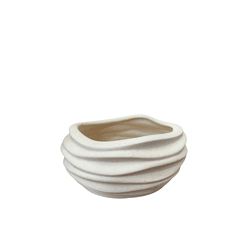 Cachepot Pequeno Zen II - 00725G1-M79 - Marcia Helena Decorações