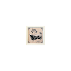 Quadro 20x20 - EAU TOILETTE - Moldura Branca - 000... - Marcia Helena Decorações