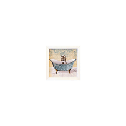 Quadro 20x20 - EUA TOILETTE TURQUESE - 00007081113... - Marcia Helena Decorações