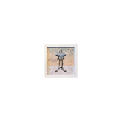 Quadro 20x20 - EUA TOILETTE TURQUESE - 00007081113... - Marcia Helena Decorações