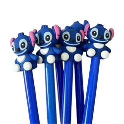 Caneta Fofa Stitch em Gel Ponta Fina - 014 - MARIE PAPELARIA FOFA
