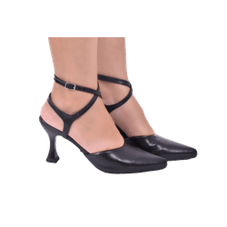 SALTO FEMININO BICO FOLHA - 74.006- PRETO - MARIAISABEL