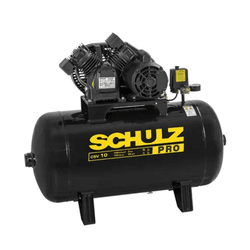 Compressor de Ar 10 Pés 100L 2HP 140 LBS 220V Mono... - Comercial Salla