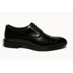 Sapato Social Militar Box Semi Brilho Preto M Forc - MARINERFORCE