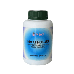 Maxi Focus – Composto para Cansaço Físico e Mental... - MaxiFlora