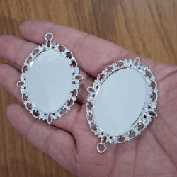 PINGENTE ARABESCO NOIVA BANHO ESPECIAL ML6057NOIVA... - Metal Light