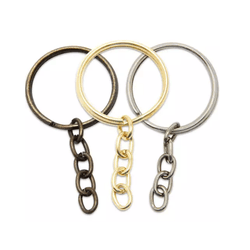 ARGOLA CHAVEIRO COM CORRENTE ML7648 . - 0007430001 - Metal Light