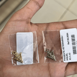 PINGENTE VETERINÁRIA ML6084 . - 0001660001 - Metal Light