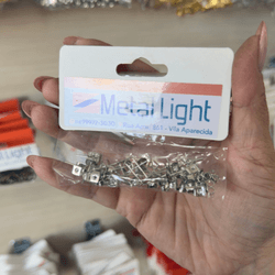 BASE REDONDA PARA BRINCO 6MM 30UN 628 . - 00062800... - Metal Light