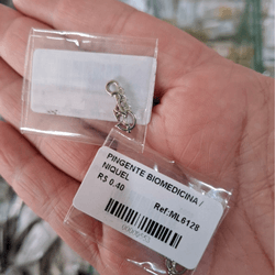 PINGENTE BIOMEDICINA ML6128 . - 0001750001 - Metal Light