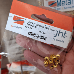 TULIPA FLORZINHA 6MM 20UN 847 . - 0008470001 - Metal Light