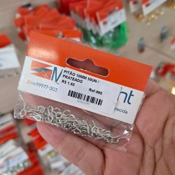 PITÃO 10MM 50UN 960 . - 0009600001 - Metal Light