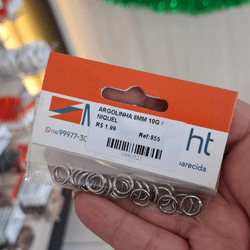 ARGOLINHA 8MM 10G 855 . - 0008550001 - Metal Light