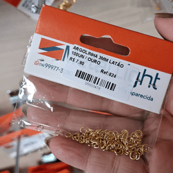 ARGOLINHA 3MM LATAO 100UN 824 . - 0008240001 - Metal Light