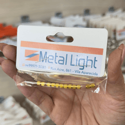 FECHO ROSCA METAL 5UN 601 . - 0006010001 - Metal Light