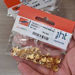 TULIPA FLORZINHA 6MM 9G 825 . - 0008250001 - Metal Light