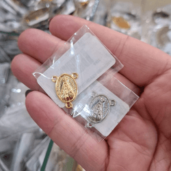 ENTREMEIO OVAL PEQUENO NOSSA SENHORA 734 . - 00073... - Metal Light