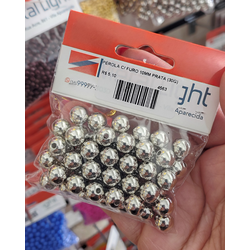 PÉROLA COM FURO 10MM 30G 815 . - 0008150001 - Metal Light