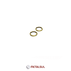 Argola 12mm 2.0 Pacote com 100 Unidades - 12mm 2.0 - METALSUL