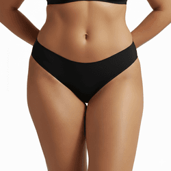 Calcinha Sem Costura (PM6002). - Preto - 40263 - Pimenta Sexy Shop e Lingerie Sensual