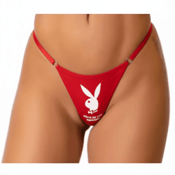 Calcinha Coelhinha Vermelha Íntima Delas (ID1089V)... - Pimenta Sexy Shop e Lingerie Sensual