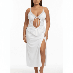 *Camisola Allana (DM029). - Branco - 18243 - Pimenta Sexy Shop e Lingerie Sensual