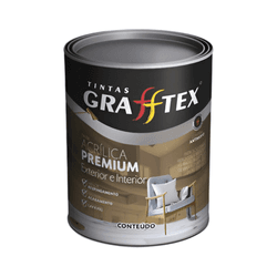 ACRÍLICO PREMIUM ACETINADO GRAFFTEX BRANCO 3,6L - MIARA KRÜGER TINTAS