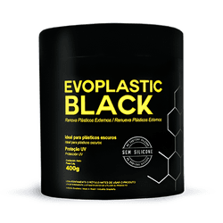 EVOX EVOPLASTIC BLACK 400G - MIARA KRÜGER TINTAS