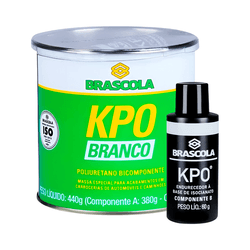 KPO BRANCO BICOMPONENTE BRASCOLA 380G - MIARA KRÜGER TINTAS