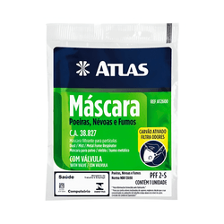 MÁSCARA PARA POEIRAS, NÉVOAS E FUMOS PFF2-S ATLAS ... - MIARA KRÜGER TINTAS