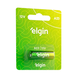 PILHA 12V PARA CONTROLE A23 ELGIN BLISTER 1 UNIDAD - MIARA KRÜGER TINTAS