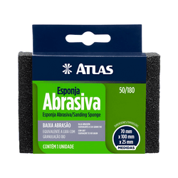 ESPONJA ABRASIVA DE BAIXA ABRASÃO ATLAS REF 50/180 - MIARA KRÜGER TINTAS