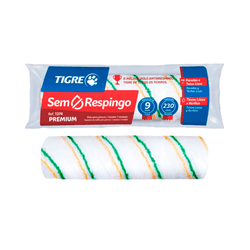 ROLO TIGRE ANTIRRESPINGO PROFISSIONAL 23CM REF 137 - MIARA KRÜGER TINTAS