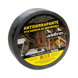 FITA ADELBRAS ANTIDERRAPANTE PRETA 50MM (METRO) - MIARA KRÜGER TINTAS