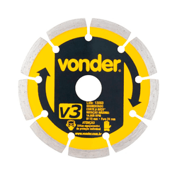 DISCO DIAMANTADO 110MM V3 FURO 20 VONDER - MIARA KRÜGER TINTAS