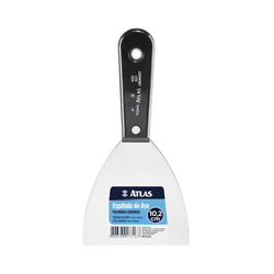 ESPÁTULA ATLAS AÇO CROMADO 6255/16 10,2CM - MIARA KRÜGER TINTAS