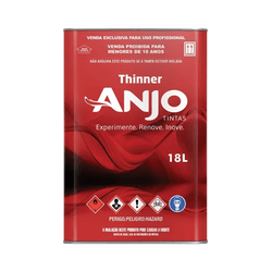 THINNER ANJO 2900 18L - MIARA KRÜGER TINTAS