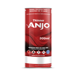 THINNER ANJO 2900 900ML - MIARA KRÜGER TINTAS