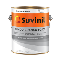 FUNDO BRANCO FOSCO SUVINIL 3,6L - MIARA KRÜGER TINTAS